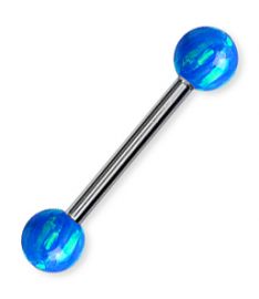 Barbell mit Opal